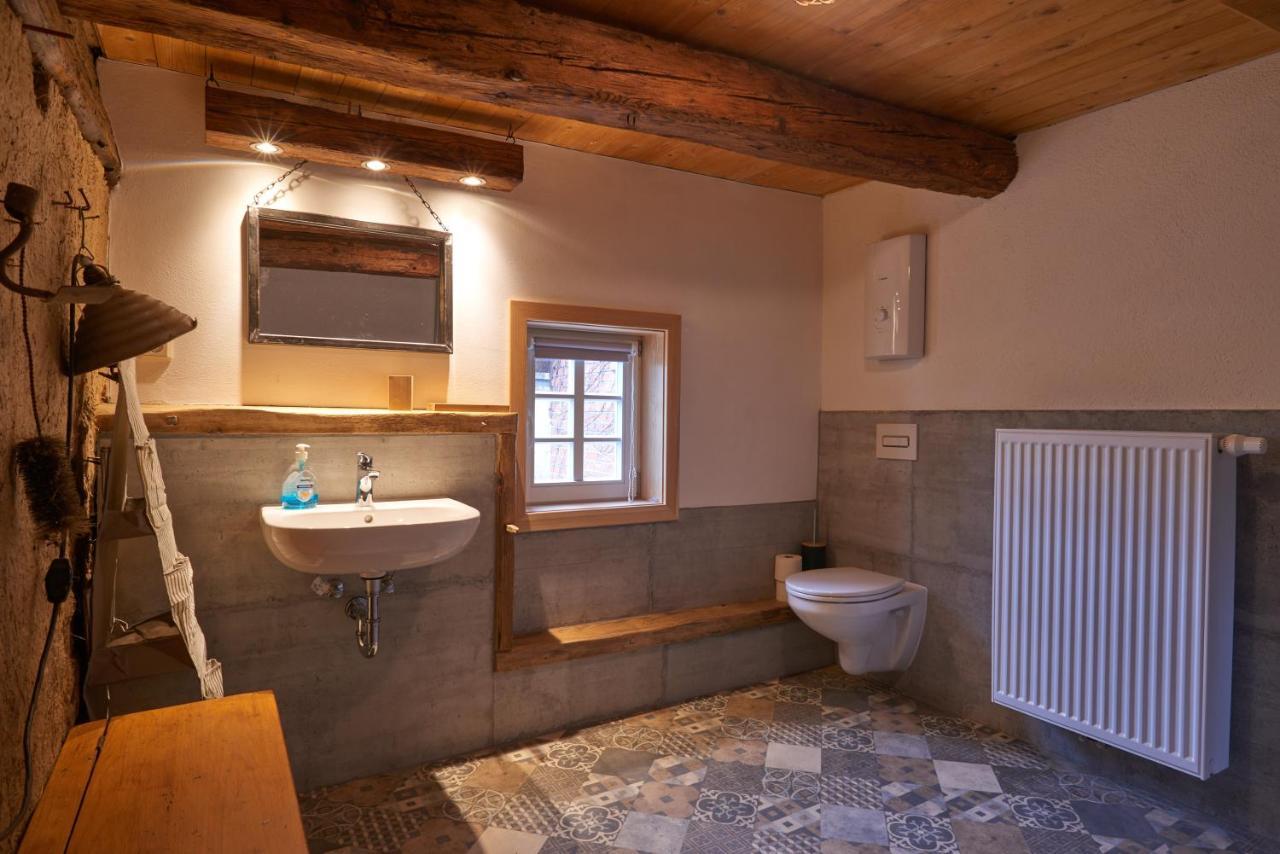 Doppelzimmer Dora Oberlausitzer Hof Leutersdorf Esterno foto